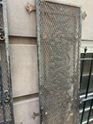 Antique Cast Iron Brownstone Fence gate Panels-matching Pair