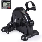 Mini Exercise Bike Pedal Exerciser Under Desk Cycle Lcd Rehab Arm Leg Trainer