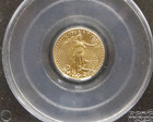 2009  5 Gold Proof American Eagle Pcgs Ms 70 First Strike Flag Lable