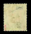 British Cayman Islands 1907 Kevii Handstamped Surch    p On 5sh Scott  18 Mint Mh