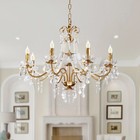 39 large Luxury Crystal Chandelier 8-light Pendant Fixture Ceiling Lamp Lighting