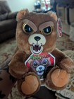 New W  Tags Feisty Pets Sir-growls -a-lot 8 5  Plush Bear Angry Face W  Squeeze