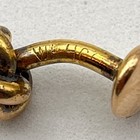 Vintage Love Knot Cufflinks Gold Plated Classic Set  75 