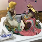 1995 Disney Cinderella 45th Anniversary Musical Figurine Sewing Dress Mice W box