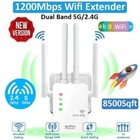 2 4ghz 1200mbps Wifi Extender Repeater Wireless Amplifier Router Signal Booster