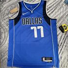 Luka Doncic Dallas Mavericks Jersey Mens Large Blue  77