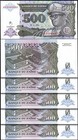 Zaire 500 Nouveaux Zaires 1994  Unc  20 Pcs Lot   P-64a  Prefix Xa