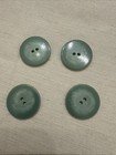 Vintage Green Two Hole Buttons