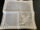 Gorgeous Lot Of  15  Vintage Ladies White Wedding Bride Hankies-lace embroidery