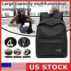Men Women Backpack Bookbag School Travel Laptop Rucksack Zipper Bag 16   Us