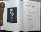 1911 Des Moines Iowa Polk County History Origins Early Pioneers Settlers Rivers 
