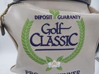 Miller Leather Golf Bag Deposit Guaranty Pro Am Winner Trash Can Ball Holder 19 