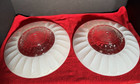 Vintage Art Deco Frosted Glass Light Shade Ceiling 12    Dia 3 Hole