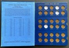 Lincoln Wheat Penny Collection Whitman  Album 1909-1940  82 Coins  Near Complete