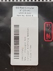 Chiaogoo Red Lace Stainless Steel Circular Knitting Needles 24    9  Lot Of 2