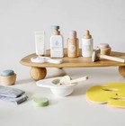 Wooden Pretend Play Makeup Set For Kids - Facial Masks  Beauty Toy  Educational