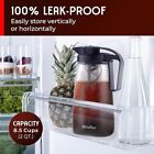 Mueller Cold Brew Coffee Maker  2-quart Heavy-duty Tritan Pitcher  Iced Coffee    