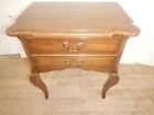 Pennsylvania House Solid Cherry Nightstand End Table  Cherrywood Queen Anne Styl