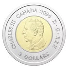 2024 Canada Celebrate Inuit Nunangat Coloured  2 Dollar Bu Unc Toonie