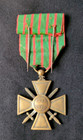 Ww1 Original French War Cross 1914-1916 With Citations Bronze Palm Silver Star