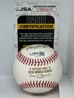 Kyle Hendricks Chicago Cubs Signed 2016 World Series Baseball Ball Jsa Coa