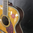 Om Acoustic Electric Guitar Solid Spruce Top Bone Nut Rosewood Fretboard Yellow