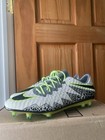 Nike Hypervenom Phinish Fg - Pure Platinum black ghost Green 749901-004 Size 8 5