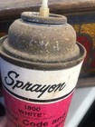 Vintage Spray Paint Can Sprayon Paper Label 70s