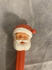 Vintage Pez Dispenser No Feet Santa On 3 9 Yugoslavia Red Stem Closed Eyes Rare