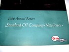 1956 Annual Report Standard Oil Company New Jersey Esso