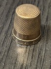 Vintage 10k Yellow Gold Sewing Thimble Size 11 3 0 Grams