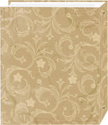 Magnetic Self-stick 3-ring Photo Album 100 Pages  50 Sheets   Jasmine Design
