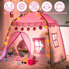 Pink Princess Castle Play Tent Kids Girls Playhouse Fr Indoor Outdoor Game House