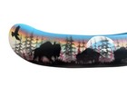 James Benally Navajo Native American Indian  Dineh Art Pottery Canoe Bison Sign