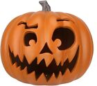 11  Scary Face Pre-lit  Pumpkin Jack O Lantern Light For Halloween Outdoor Decor