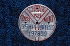 1923 Chicago Illinois License Plate Disc Passenger Auto