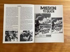 Mission To Death Pressbook 1966 Jim Brewer  James Mclarty 