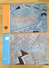 Vintage Lot Of 2 Dmc Hardanger Embroideries 1st   2nd Series New Edition Revised