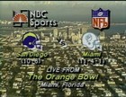 1981 Afc Playoffs - San Diego Chargers At Miami Dolphins Dvd Classic