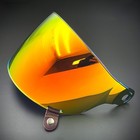 Helmet Flat Visor Fits For Bell Bullitt Motorcycle Helmet Face Shield Lens