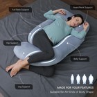 Moon Park Pillows For - 57 Inch U Shaped Full Body Maternity Pillow -