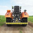 60  3 Point Pine Straw Landscaping Rake For Cat 0 Cat 1 Tractor Rake Attachments