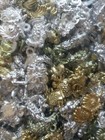 Charmbest Metallic Asst Gold   Silver Plastic Vending Charms Bag About 1000 Pcs