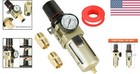 1 2 Inch Compressed Filter Regulator Combo  Air Compressor Water Oil Trap Sep   