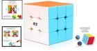 Magic Warrior W 3x3 Cube - Lightweight Brain Teaser  Perfect Gift For Kids