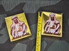 Vintage German Mekka Gold Paper Tobacco Sales Box Package  lot Of 2  1940s 1950s