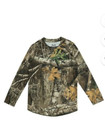 Realtree Youth Baselayer Top   Bottom Thermal Set Scent Control Size Large 10-12