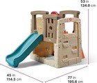Step2 Naturally Playful Woodland Climber Ii Outdoor Activity Center With Slide