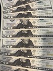 2017 Twenty Dollar Bill Uncirculated Consecutive  20 Note Unc Sequential 1 Note