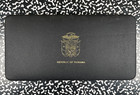 1975 Panama 9x Coin Proof Set Lot b3559 Including Silver  With Case   C o a 